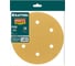 Шлифовальный круг KRAFTOOL Giraffe GOLD-6 225 мм, Р120, на липучке, 6 отв. 35652-120 1