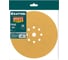 Шлифовальный круг KRAFTOOL Giraffe GOLD-9 225 мм, Р240, на липучке, 9 отв. 35651-240 1