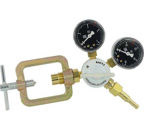 Редуктор ацетиленовый ВАРИАНТ БАО-5-3 СВ000026250