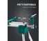 Алюминиевый мобильный стол KRAFTOOL MSA-1200 U, (1120-2650)х765х970 мм, для торцовочных пил с ручкой и колесами 38782-2 5