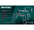 Алюминиевый мобильный стол KRAFTOOL MSA-1200 U, (1120-2650)х765х970 мм, для торцовочных пил с ручкой и колесами 38782-2 14