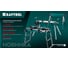 Алюминиевый стол KRAFTOOL MSA-1200, (1120-2650)х765х970 мм, для торцовочных пил без ручки и колес 38782-1 14