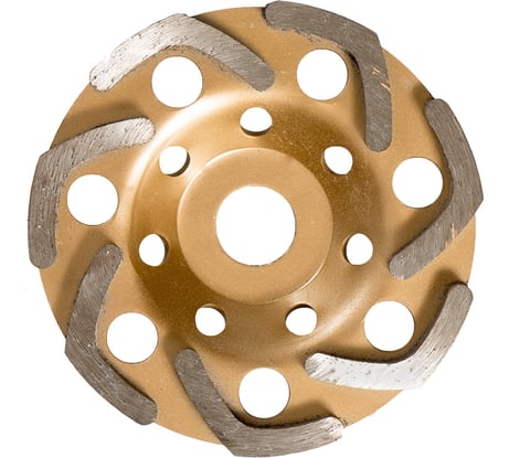 Чашка алмазная сегментная (125х22 мм) Креост 5010125