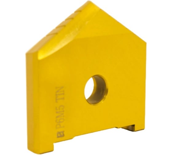 Сверло перовое (пластина) по металлу Русский Инструмент 72 Р6М5(M2), TiN, 2000-1253 ГОСТ 25526-82 ri.157.520