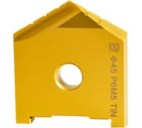 Сверло перовое (пластина) по металлу Русский Инструмент 39 Р6М5(M2), TiN, 2000-1222 ГОСТ 25526-82 ri.157.576