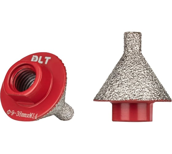Фреза алмазная конусная DLT CERAMIC CONE PRO, 9-38мм, М14 4406 1