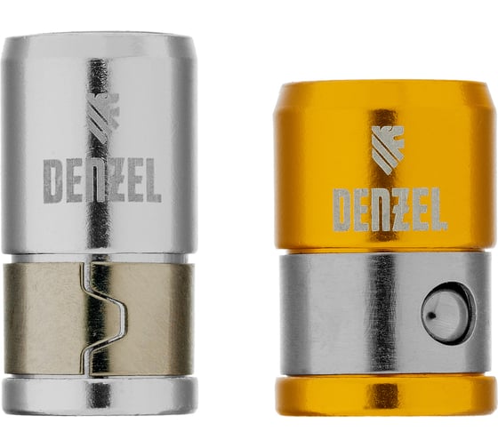 Магнитная насадка Denzel для всех типов бит, 2 шт 11736