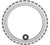 Диск кольцевой алмазный TC-BL для AC8400, 400 мм, Z=26 8400-26