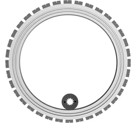 Диск кольцевой алмазный TC-BL для AC8600, 600 мм, Z=44 8600-44