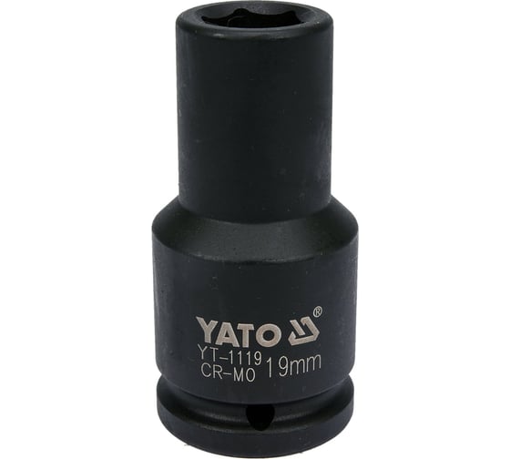 Головка YATO 3/4 ударная удлиненная 18 мм #YT-1118 37141118 092 1 1