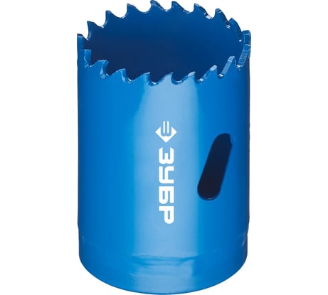 Биметаллическая коронка ЗУБР Эксперт 38 мм, быстрорежущая сталь 29531-038_z01