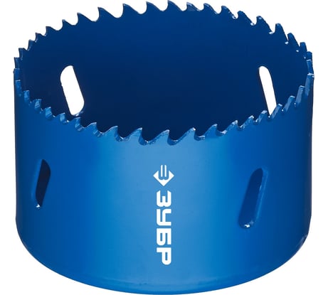 Биметаллическая коронка ЗУБР Эксперт 73 мм, быстрорежущая сталь 29531-073_z01