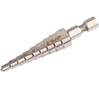 Сверло ступенчатое (4-12 мм; 1/4") по металлу Зубр 29670-4-12-9