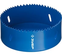 Биметаллическая коронка ЗУБР Эксперт 114 мм, быстрорежущая сталь 29531-114_z01