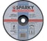 Диск шлифовальный по металлу (125х22.2 мм) A24 R BF Sparky 190922 1
