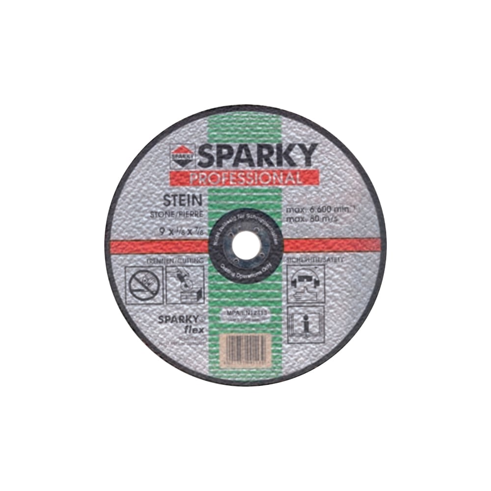 Диск шлифовальный по камню 5 шт. (125х22.2 мм) C24R Sparky 190898 ...