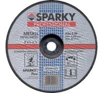 Диск шлифовальный по металлу (150х22.2 мм) A24R BF Sparky 190537