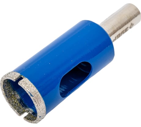 Сверло "ЭКСПЕРТ" алмазное (18 мм; Р100) по стеклу Зубр 29860-18