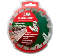 Диск отрезной алмазный сухой рез ГЛУБОКОРЕЗ 125х22.23 мм Hardcore 185125