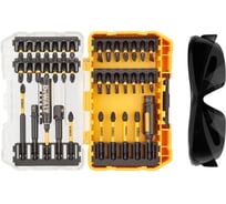 Набор ударные биты и защитные очки DEWALT FLEXTORQ DT70740T, 38 шт DT70740T-QZ
