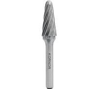 Бор-фреза KORNOR L0513NFM03 по алюминию сфероконическая (крупная насечка) 423051303