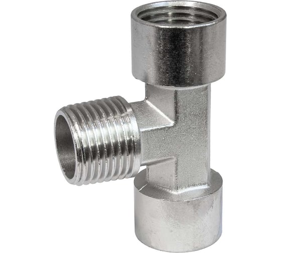 Фитинг тройник Т PI TOOLS 1/2fmf (1/2внутр-1/2нар -1/2внутр) 0255