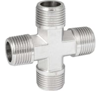 Фитинг крест PI TOOLS X-3/8MMMM резьбовой, для труб. Арт. 0361