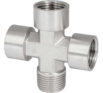 Фитинг крест PI TOOLS 3/8внутр-3/8внутр-3/8внутр- 3/8нар 0354