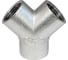 Фитинг тройник Y-образный PI TOOLS Y-3/8FFF резьбовой, для труб. Арт. 0330 1