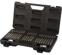 Набор бит LIGE 1/2 и 3/8 (H4-H12, M5-M12, T20-T60) 42пр., в кейсе LG-S5001 860223