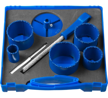 Набор Коронок "ПРОФЕССИОНАЛ" 8 предметов (33-83 мм) Зубр 33350-H8_z01