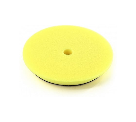 Полировальный круг антиголограммный желтый Shine systems DA Foam Pad Yellow, 130 мм SS560