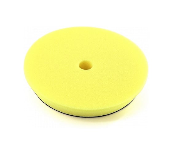Полировальный круг антиголограммный желтый Shine systems DA Foam Pad Yellow, 155 мм SS554