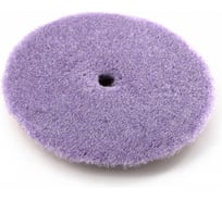 Полировальный круг из лилового меха Shine systems 130 мм Lila Wool Pad SS567