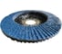 Круги лепестковые DWT 125x22.2 мм, 100, ZA сталь, титан DTFWP0029 1