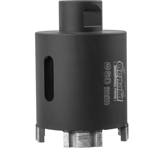 Коронка алмазная GEPARD 60мм железобетон (GP2079-60) ЦЗ-0532194534