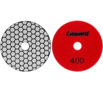 Шлифкруг алмазный гибкий GEPARD 100мм P400 сухой (GP5023-400) ЦЗ-0048349770