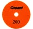 Шлифкруг алмазный гибкий GEPARD 100мм P200 сухой (GP5023-200) ЦЗ-0921171370 3