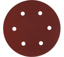 Круги шлифовальные RAGE 225 мм Р180 6 отв на липучке 10 шт 558134
