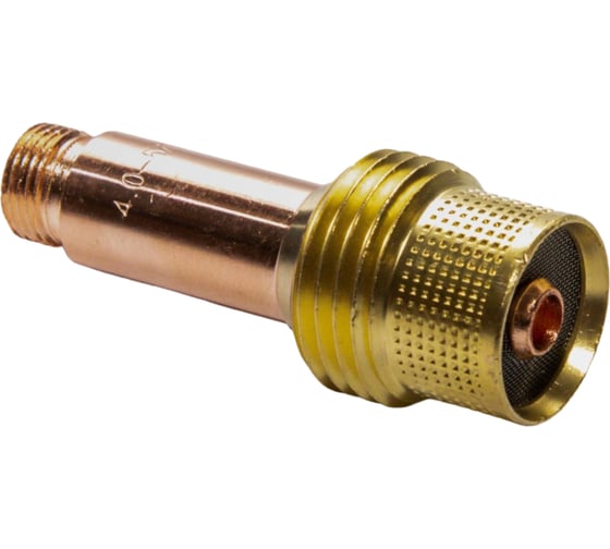 Держатель цанги газовая линза PLAZWELD 4.0 (TIG 17–18–26) 701.0211/45V28