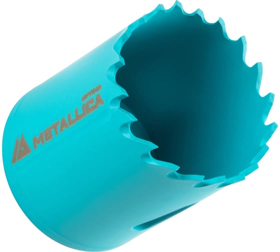 Коронка биметаллическая METALLICA Optima 38 мм (1 1/2), Vario, 5/8-18UNF, по мет/дер/пласт 908624