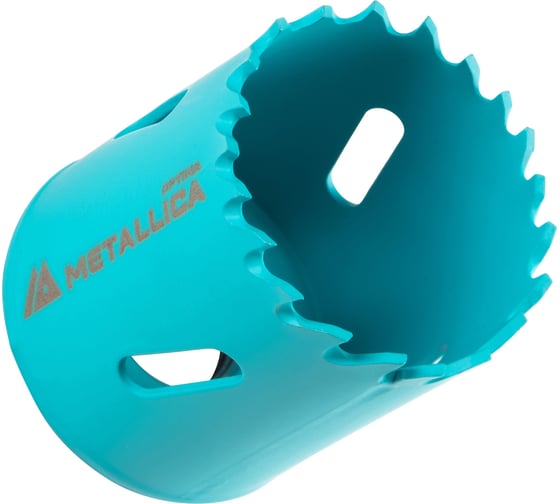 Коронка биметаллическая METALLICA Optima 40 мм (1 9/16), Vario, 5/8-18UNF, по мет/дер/пласт 908631