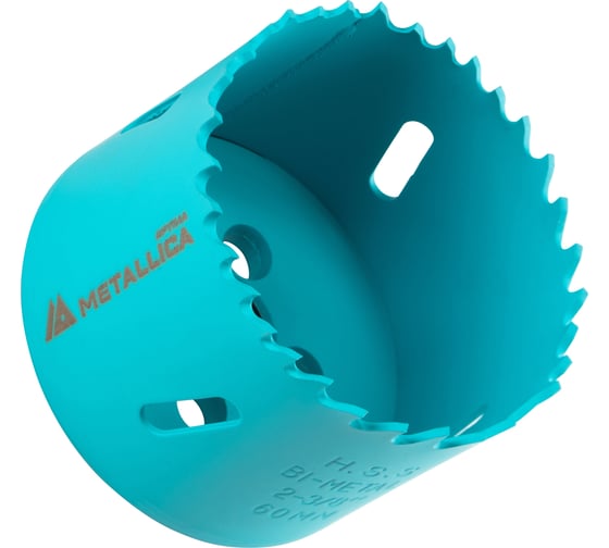 Коронка биметаллическая METALLICA Optima 60 мм (2 3/8), Vario, 5/8-18UNF, по мет/дер/пласт 908693