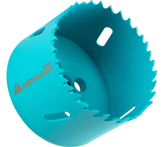 Коронка биметаллическая METALLICA Optima 65 мм (2 9/16), Vario, 5/8-18UNF, по мет/дер/пласт 908709