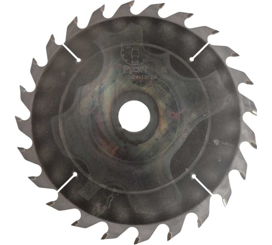 Пила дисковая Русич для распила дерева 250 x 2.8/1.8 x 24T x 32 мм 00-00000581