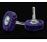 Круг зачистной коралловый с оправкой в сборе БАЗ 76х15х6 Purple 00-01017475 2