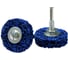 Круг зачистной коралловый с оправкой в сборе БАЗ 76х15х6 Blue 00-01018629 1