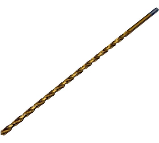 Сверло TORNERI ц/х ф 7.0х300 мм сверхдлинное Р6М5 с покрытием TiN Т027292