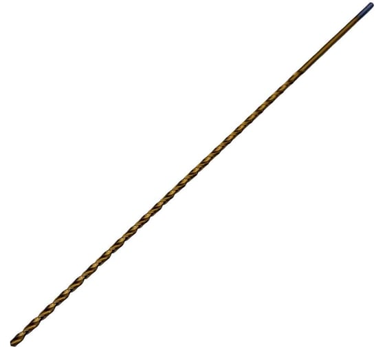 Сверло TORNERI ц/х ф 4.0х300 мм сверхдлинное Р6М5 с покрытием TiN Т027289