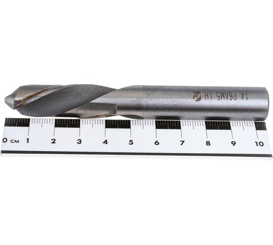 Сверло короткое левое (14x54x107 мм; ц/х; Р6АМ5) CNIC 59388
